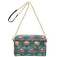 thumbnail image 2 of FORMRS Women Crossbody Purse with Chain Strap Vegan Leather Shoulder Handbag, Art Water Lilies Pattern, 2 of 7