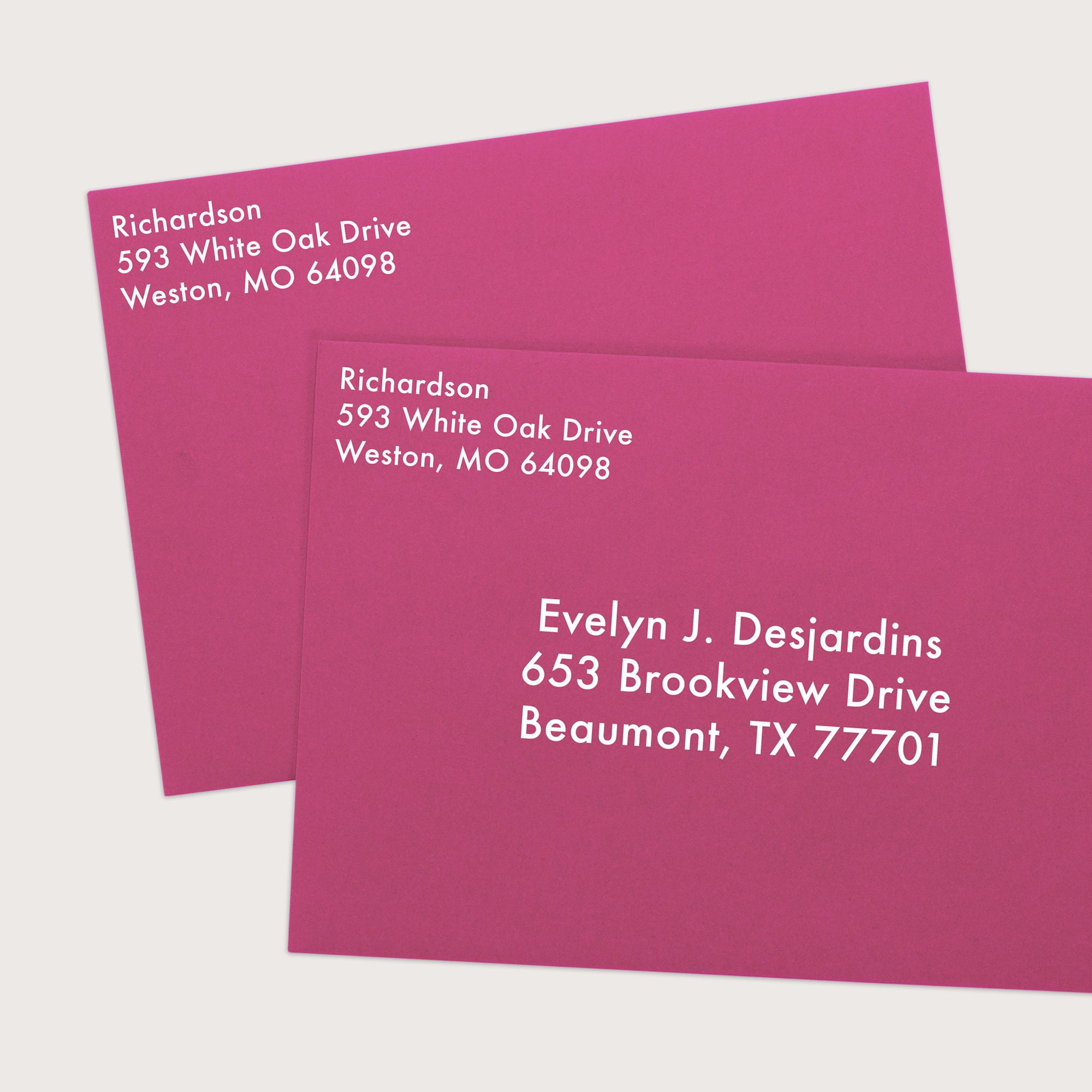 LUXPaper A7 Invitation Envelopes, 5 1/4 x 7 1/4, Magenta, 500/Pack