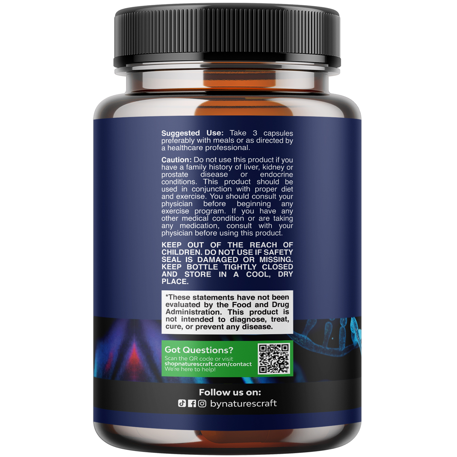 Natures Craft Maca Root Male Fertility Supplement – Pre-Conception Semen Volume Booster, 90 Capsules