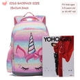 thumbnail image 4 of Mochila Octsky para niñas, preescolar, jardín de infantes, unicornio, 4 of 7