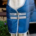 thumbnail image 2 of HORSEWARE IRELAND Amigo Ripstop Insulator Pony Stable 100g Blanket, Color: Navy/Titanium Gray, Size: 69, 2 of 7