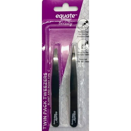 Equate Beauty Duo Pack Tweezer