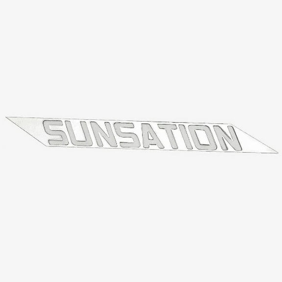 Premier Pontoon Boat Raised Decal 30005638 | Sunsation Silver Port
