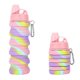 thumbnail image 2 of Botellas de agua para niños Rainbow 500ml botella de agua para niños botella de agua para niñas botella de agua a prueba de fugas para niños, 2 of 4