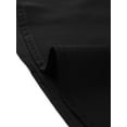 thumbnail image 6 of Allegra K Women's 3/4 Puff Flared Sleeve Tops Bow Tie Collar Chiffon Blouses, 6 of 6