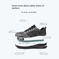 thumbnail image 4 of Men's Steel Toe Work Shoes Ndustrial Construction Anti-puncture Slip Resistant Work Safety Sneakers, 4 of 7