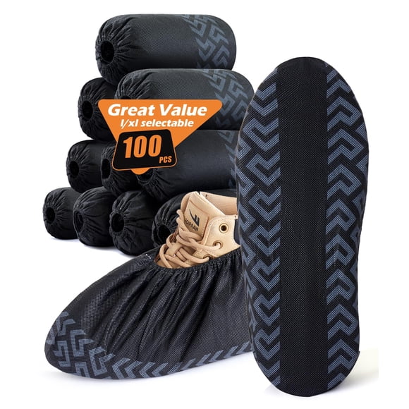 Cubrezapatos DclobTop Desechables Antideslizantes Reutilizables XL 100 piezas