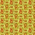 thumbnail image 1 of Ahgly Tapis d'Intérieur Lavable en Machine Carré Transitionnel Jaune Banane, 8 Pieds Carré, 1 of 7