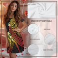 thumbnail image 6 of Yuyamidu Polynesia Style Nightgowns for Women Soft House Dress Short Sleeve Button Down Sleepshirt Crew Neck Elegant Night Gowns, 6 of 7
