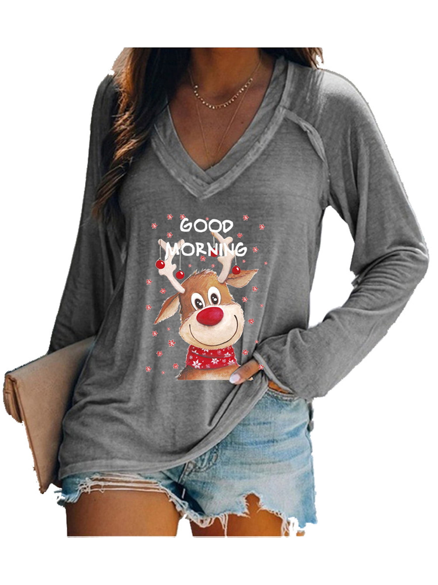 plus size christmas shirts walmart