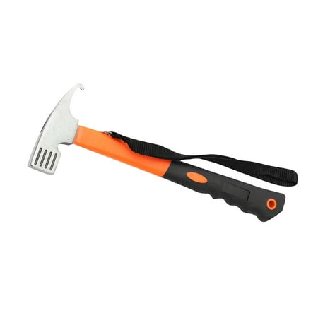 

GiliGiliso Outdoor Multifunctional Nail Hammer Camping Tent Canopy Hammer High Carbon Steel Hammer Household Hammer Nail Extractor
