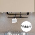 thumbnail image 3 of Miangastore Metal Cutting Board Holder Mug Storage Under Cabinet Shelf Chopping Board Rack 2pcs, 3 of 8