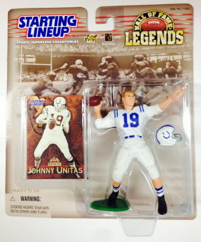 Starting Lineup NFL Johnny Unitas Baltimore Colts Hall Of Fame Legends Exclusive