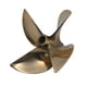thumbnail image 2 of RC Boat 6717 4- Hélice 26cc 67mm OD para 6.35mm 1/4" Prop Shaft Boat, 2 of 8