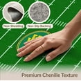 thumbnail image 6 of ODIKA 9'x12' Washable Area Rug Field Football Door Markers Stadium Border Markings Athletic for Great Room, Indoor Concept, Large Living Low Pile, Flatwoven, 6 of 7
