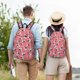 thumbnail image 4 of Balery French Bulldog Face Mochila Clásica Impresa Básica para Viaje, Mochila Escolar Resistente al Agua, Mochila de Lona con Correas Ajustables-Medium, 4 of 5