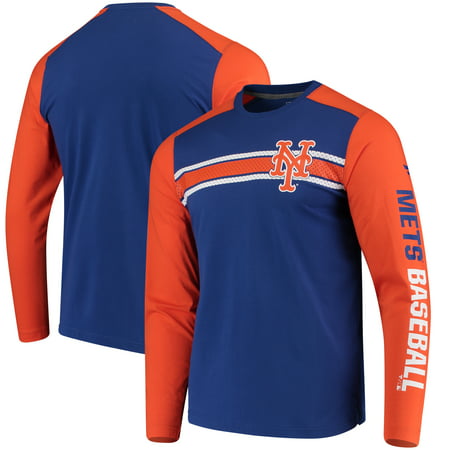 New York Mets Fanatics Branded Iconic Long Sleeve T-Shirt -