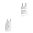 thumbnail image 3 of Ounissouiy WiFi Teléfono móvil Control remoto Enchufe inteligente Apartamento Mini Salida redonda Electrodomésticos inteligentes Enchufe FR Suministros 16A 2piezas Ounissouiy CBP183475, 3 of 6