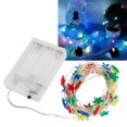 thumbnail image 3 of Cadena De Luces, Iluminación De Fiesta Con Estrella De Cinco Puntas Con Control Manual, Segura Y Confiable Para Uso En Interiores Y Exteriores De árboles De Navidad Al Aire Libre, 3 of 8