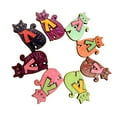 thumbnail image 2 of GUOOL 50Pcs Cats Flatback Wooden Sewing Buttons Crafts Embellishments Scrapbooking, 2 of 8