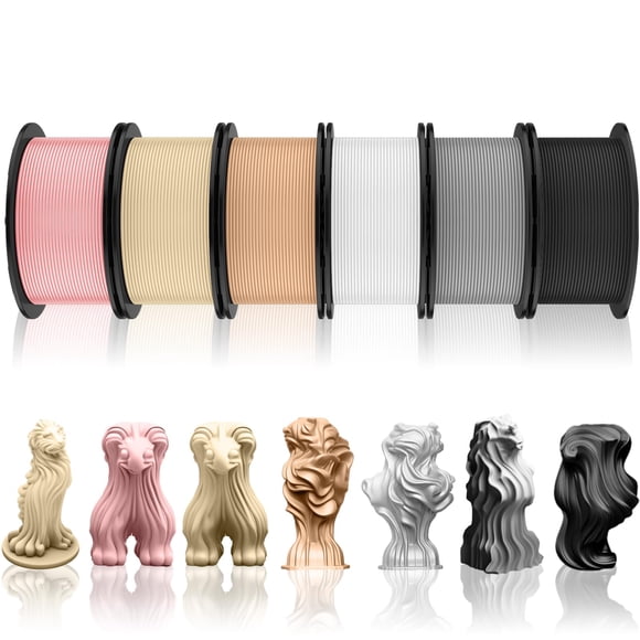 Filamento Pangda Multicolor PLA para impresora 3D, 1,75 mm y 1,5 kg