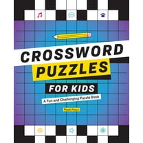 Crossword Puzzles for Kids: A Fun and Challenging Puzzle Book, (Paperback)