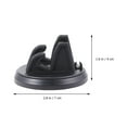 thumbnail image 2 of unbranded 2Ud Soporte Para Teléfono De Auto Con Giratorio 360 Grados En Silicona Negro, 2 of 6