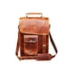 thumbnail image 2 of Bolso Mensajero De Cuero De 13 ", Estuche Para Computadora Portátil, Maletín De Oficina, Regalo Para Hombres, Bolso De Hombro Desgastado Para Computadora, 2 of 5