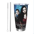 thumbnail image 1 of Vaso de 20 oz de The Vampire Diaries, taza de viaje de café con aislamiento al vacío de acero inoxidable, taza de café, taza de viaje con tapa, taza térmica para exteriores, 1 of 8
