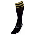 thumbnail image 1 of Precision - Calcetines de Fútbol para Adultos Unisex (Negro/Dorado), 1 of 2
