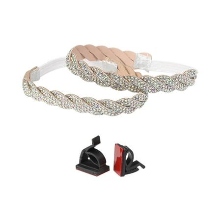 

Shoe Straps for Heels | 4 Styles Women Fixed Tie Belt String | Elastic Anti-Loose Shoelace Accessories for Holding Loose High Heel Strap