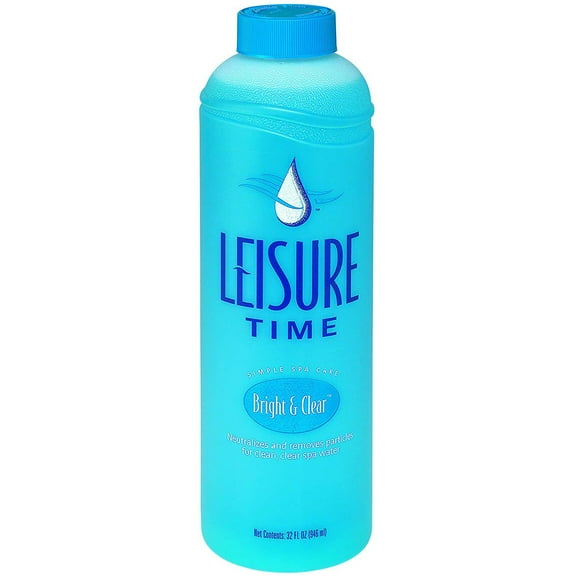 Leisure Time Bright and Clear Clarifier for Spas and Hot Tubs, 1-Quart