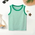 thumbnail image 4 of Akiihool T-Shirts Garçon Ado T-Shirt Garçon à Manches Courtes avec Logo Col Ras du Cou, Doux, Confortable, Coupe Décontractée (Vert, 2-3 Ans), 4 of 4