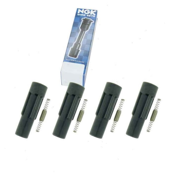 4 pc NGK Ignition Coil Boots compatible with Subaru Impreza 2.5L H4 2004-2010