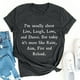 thumbnail image 2 of Tops de verano Regalos para hombre y mujer Camiseta de verano con estampado de letras Blusa de manga corta Pompotops  hfajkhk133860, 2 of 8