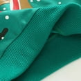 thumbnail image 5 of Odeerbi Toddler Boys Girls Christmas Outfit 2025 Long Sleeve Sweatshirt Childrens Santa Claus Print Pullover Sweater Jacket Green, 5 of 5