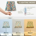 thumbnail image 4 of LED Desk Lamp Colorful Small Stones Table Nightstand Lamps with 3 Color Temperatures for Home Bedroom Living Room Decor 8x12, 4 of 8