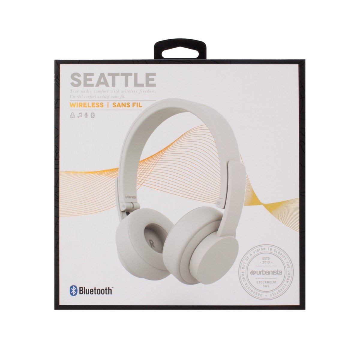 Urbanista Seattle Bluetooth Headphones in White - image 4 of 5