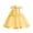 Yellow, variant on Zpanxa Toddler Girls Princess Dress, Little Girls Party Wedding Dress, Lace Bowknot Off Shoulder Pleated Dress, Kids Pageant Flower Girl Sleeveless Dress, Birthday Gifts for Girls Yellow (9-10 Years)