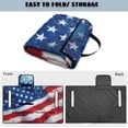 thumbnail image 4 of SEANATIVE Golf Cart Seat Cover Towel for Most 2 Passenger Club Car, EZGO, Yamaha, Sun Protection Golf Cart Front Seat Cushion Covers Protector, 51.2 x 30.3 Inches, USA Flag Patriotic Decor, 4 of 7