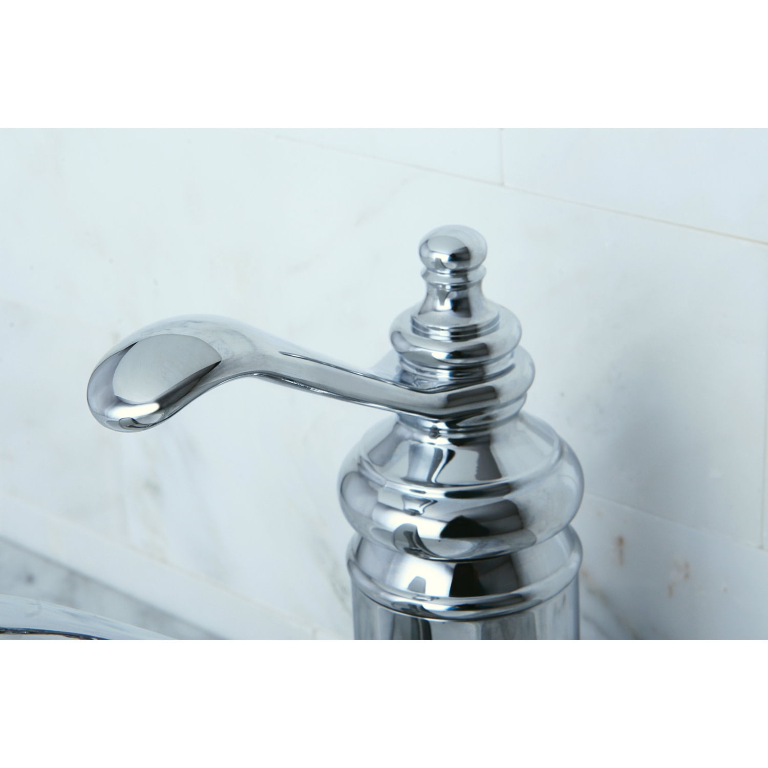 Kingston Brass KS3401TL Templeton 4" Single Handle Bathroom Faucet, Polished Chrome