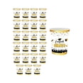 thumbnail image 1 of SIYTUAU Gold Graduation Party Disposable Tableware Paper Cups Set 24 Pieces Paper, 1 of 7