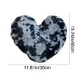 thumbnail image 3 of AuroraX Plush Throw Pillows for Sofa,Heart Shaped Personalized Holiday Black Throw Pillow Cushion for,Home Valentines Day Bedroom Chair Decoration Gifts for Women Mom, 3 of 6