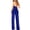 Blue, variant on Halter Jumpsuit Deep V Neck Sequin Jumpsuits Halter Cowl Neck Backless Romper for Night Party