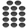 thumbnail image 1 of Paquete de 14 moldes para tartaletas de huevo, moldes antiadherentes para muffins de flores, moldes reutilizables para tartaletas de cupcakes, moldes para tartaletas de acero al carbono, 1 of 7