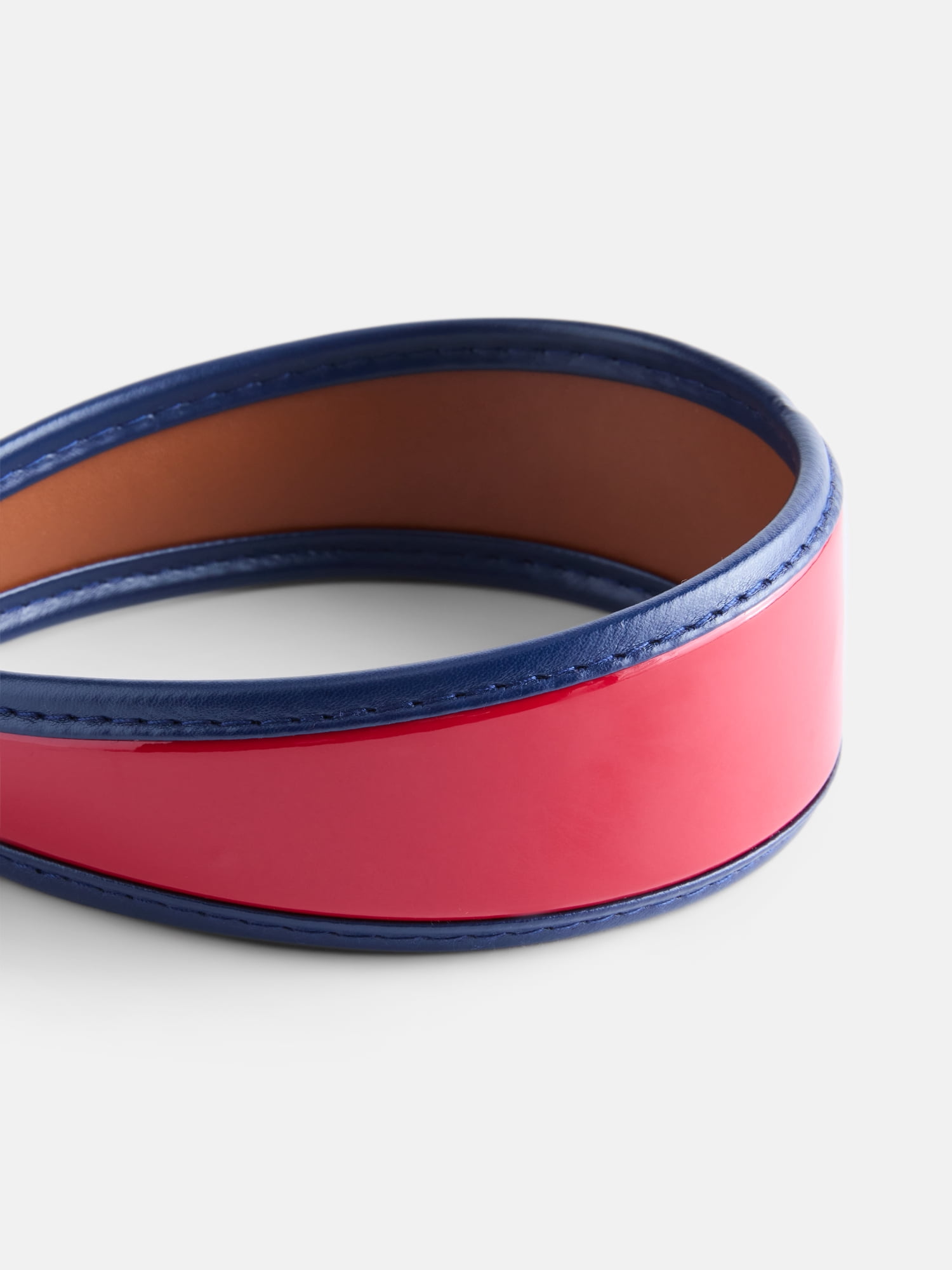 No Boundaries Patent Headband, Women's, Red/Blue