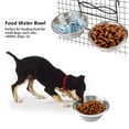 thumbnail image 4 of Pet Feeder Hanging Bird Bowl, Non-Spill Design With Slip Resistant Base, Stainless Steel Pet Bowls Dishwasher Safe Easy To Clean, Suitable For Feeding Pets In All Kinds Of Weather, 4 of 8