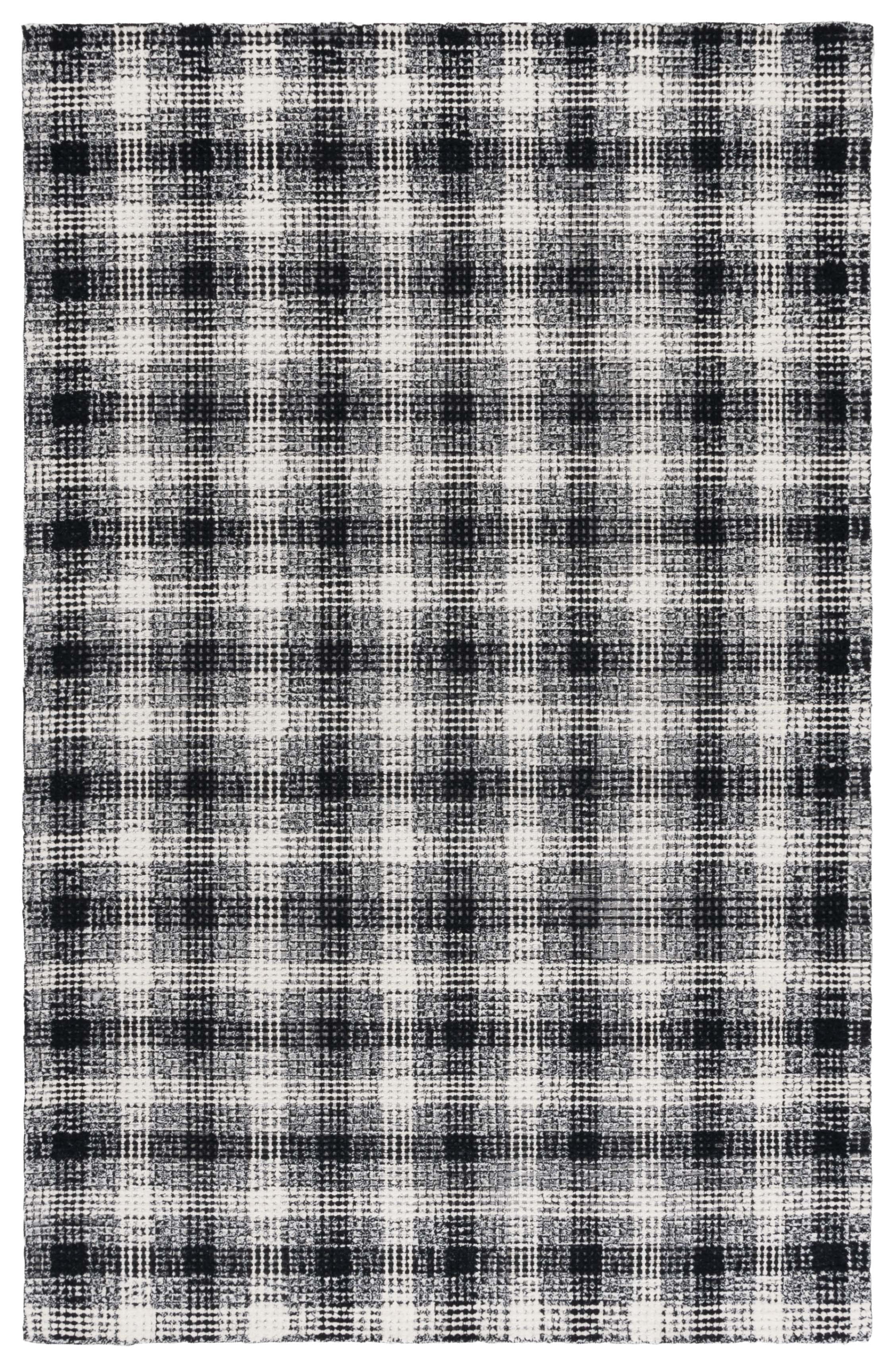 Safavieh Genre Jada Geometric Area Rug, Black/Ivory, 4' x 6'