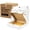 White, variant on Pizza Boxes 12 inches x 12 inches x 2 inches [50 pieces] White Corrugated Cardboard Box | Breathable, oil-resistant, durable, suitable for pizza, catering, or shipping applications.
