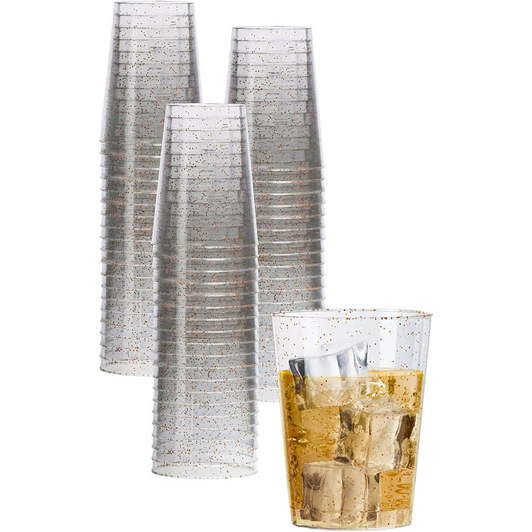 120 PACK] Plastic Champagne Flutes 5 oz - Hard Plastic Disposable